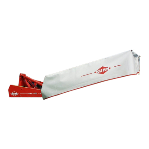 KUHN GMD700GII User manual