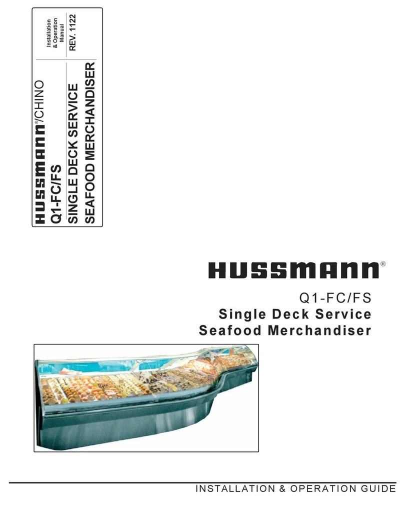 Hussmann Q1-FC Original operating instructions