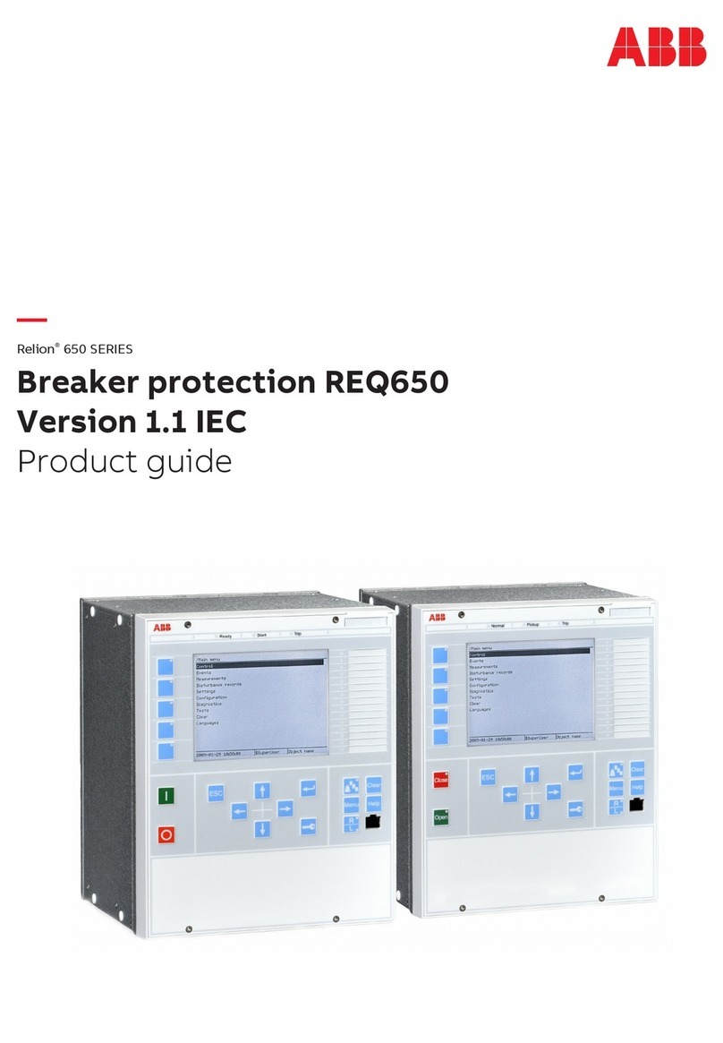 ABB RELION 650 SERIES Product guide