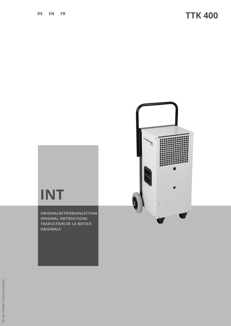 Trotec TTK 400 Original instructions