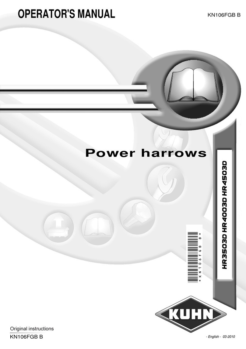 KUHN HR3503D User manual