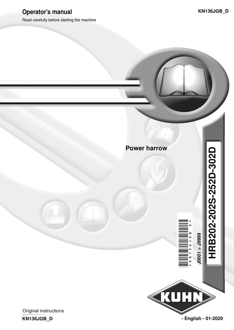 KUHN HRB202 User manual
