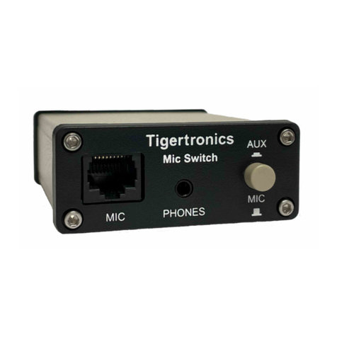 Tigertronics SW-RJ45 Installation & operation
