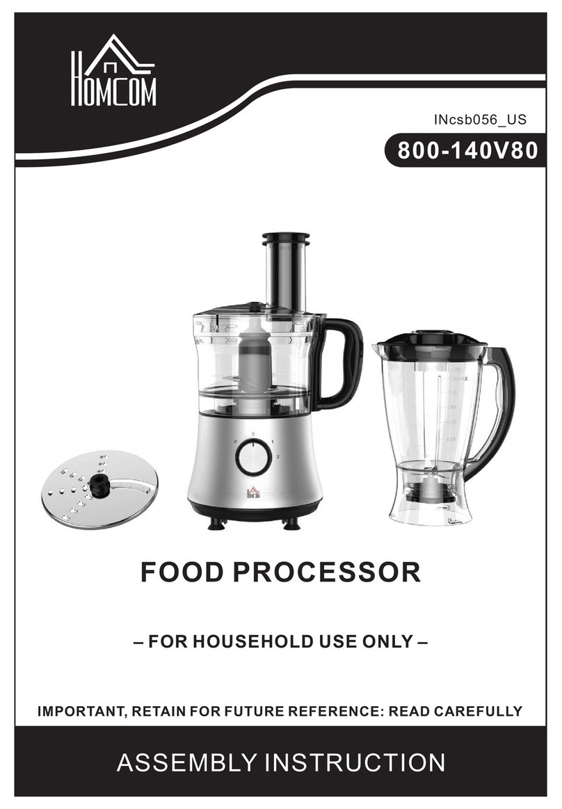 HOMCOM 800-140V80 Assembly instruction