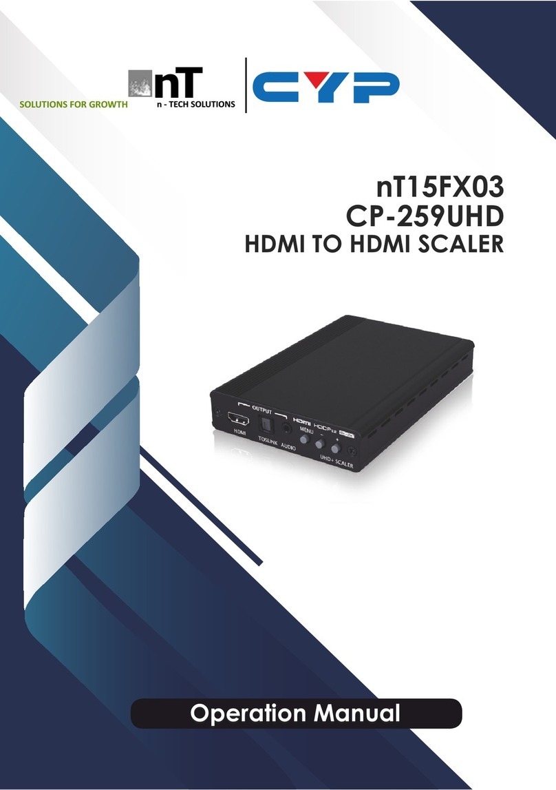 CYP nT15FX03 User manual
