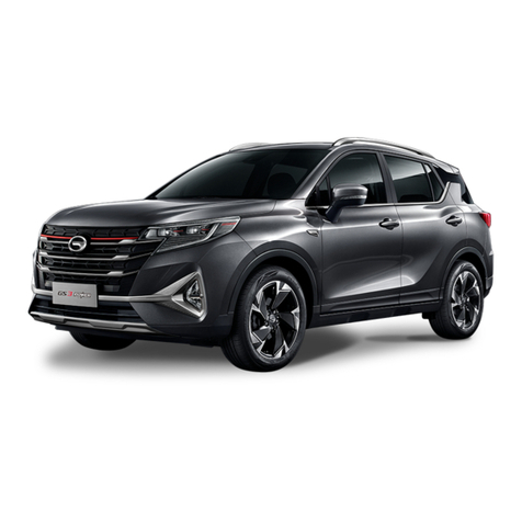 GAC MOTOR GS3 User manual