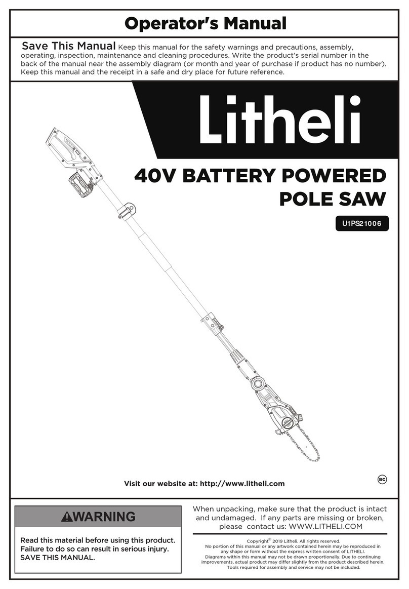 Litheli U1PS21006 Operator's manual
