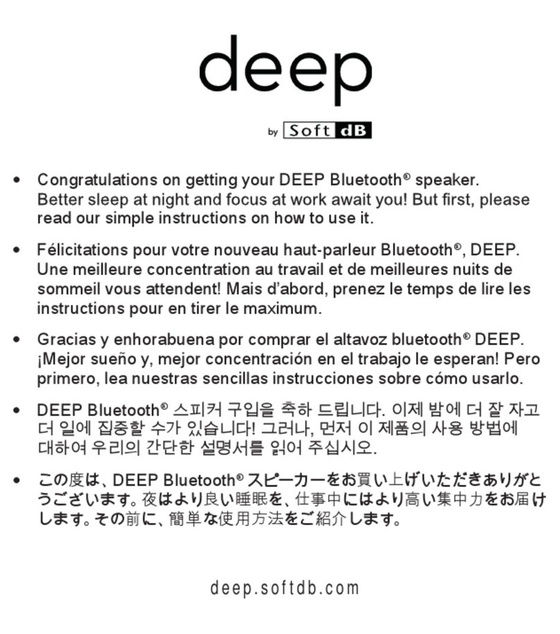 Soft dB deep User manual