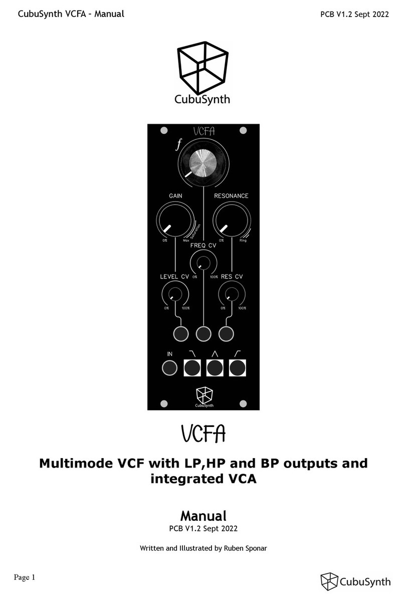 CubuSynth VCFA manual