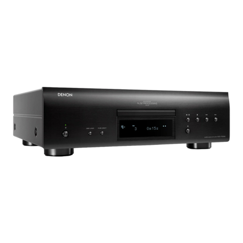 Denon DCD-1700NE User manual