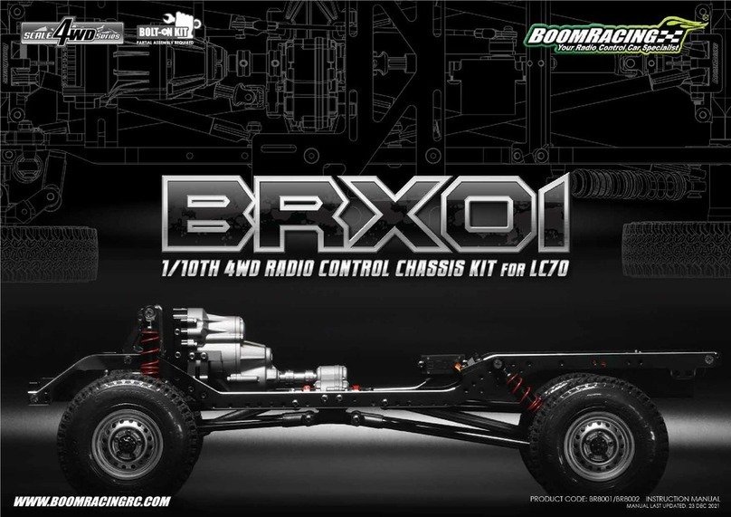 BoomRacing Scale 4WD Series instruction manual