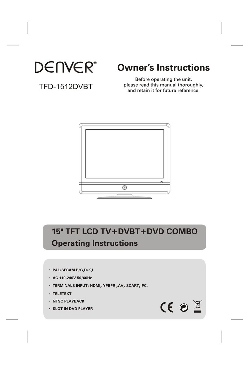 Denver TFD-1512DVBT User manual