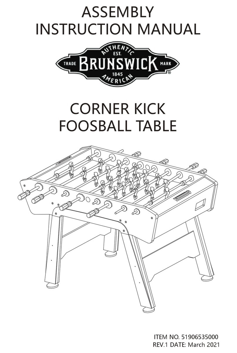 Brunswick 51906535000 Assembly & instruction manual