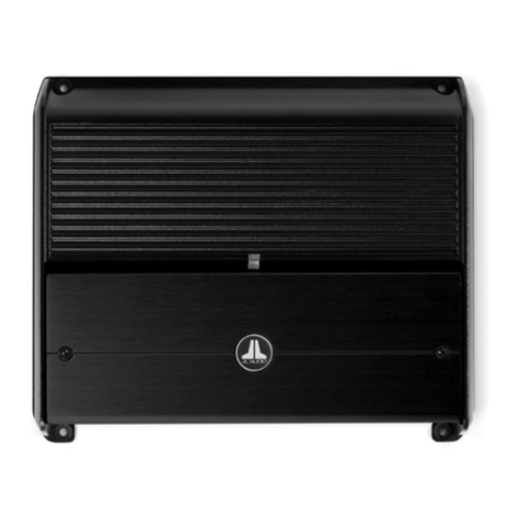 NexD JL AUDIO XDM500/3 User manual