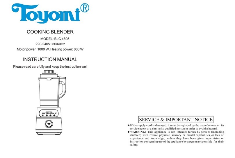Toyomi BLC 4695 instruction manual