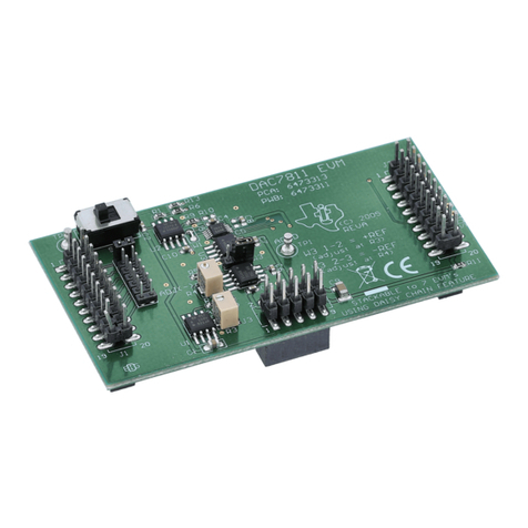 Texas Instruments DAC7811EVM User manual