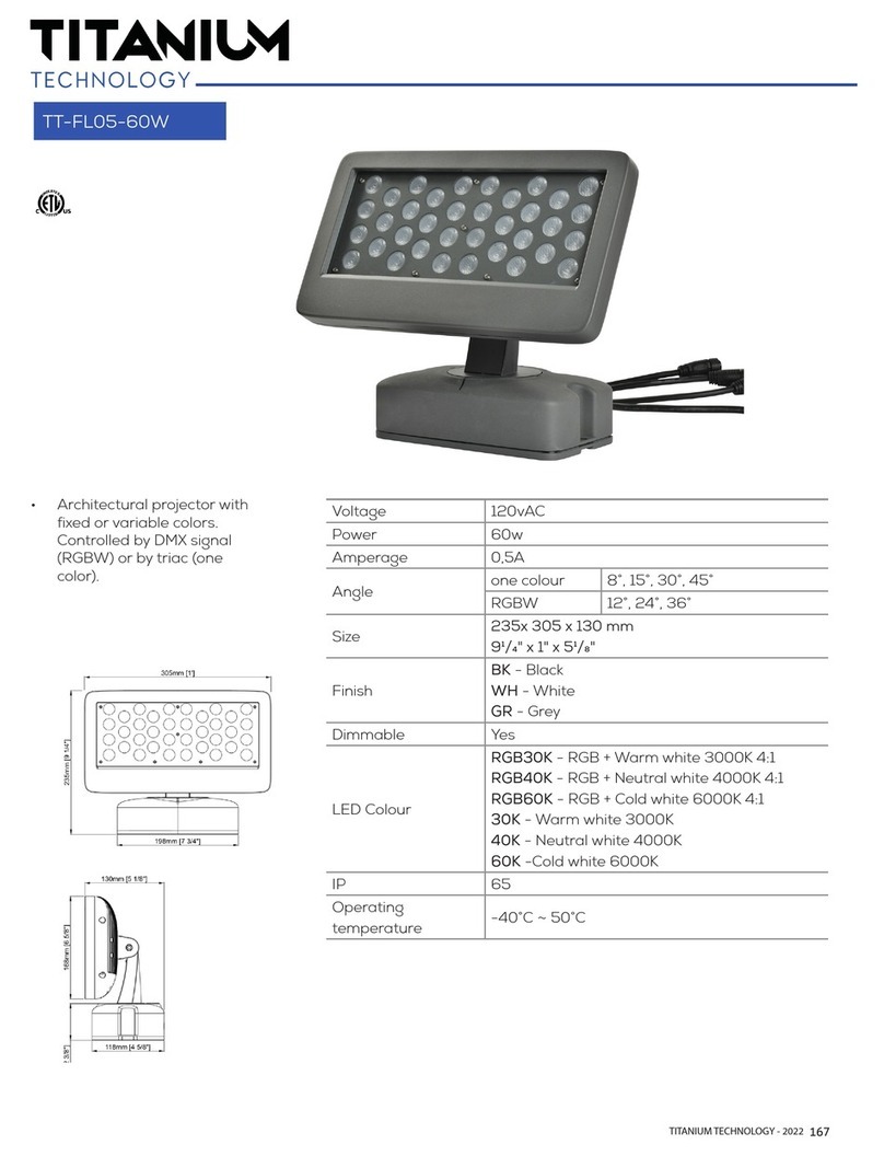 Titanium TT-FL05-60W User manual