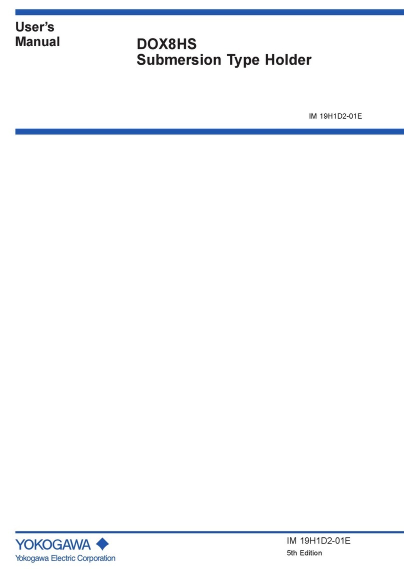 YOKOGAWA DOX8HS user manual