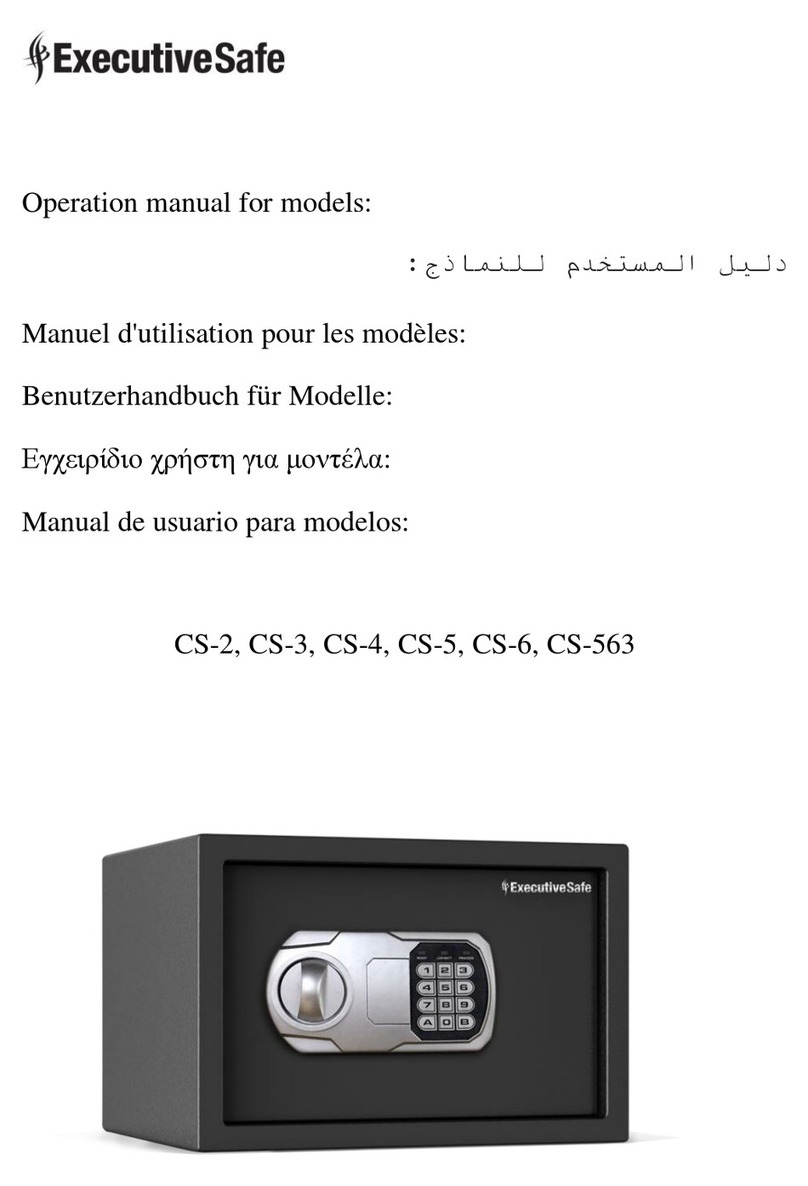 ExecutiveSafe CS-2 manual