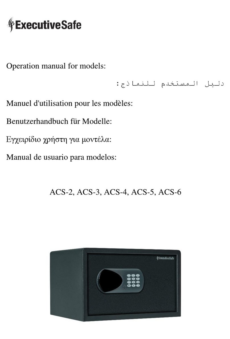 ExecutiveSafe ACS-2 User manual