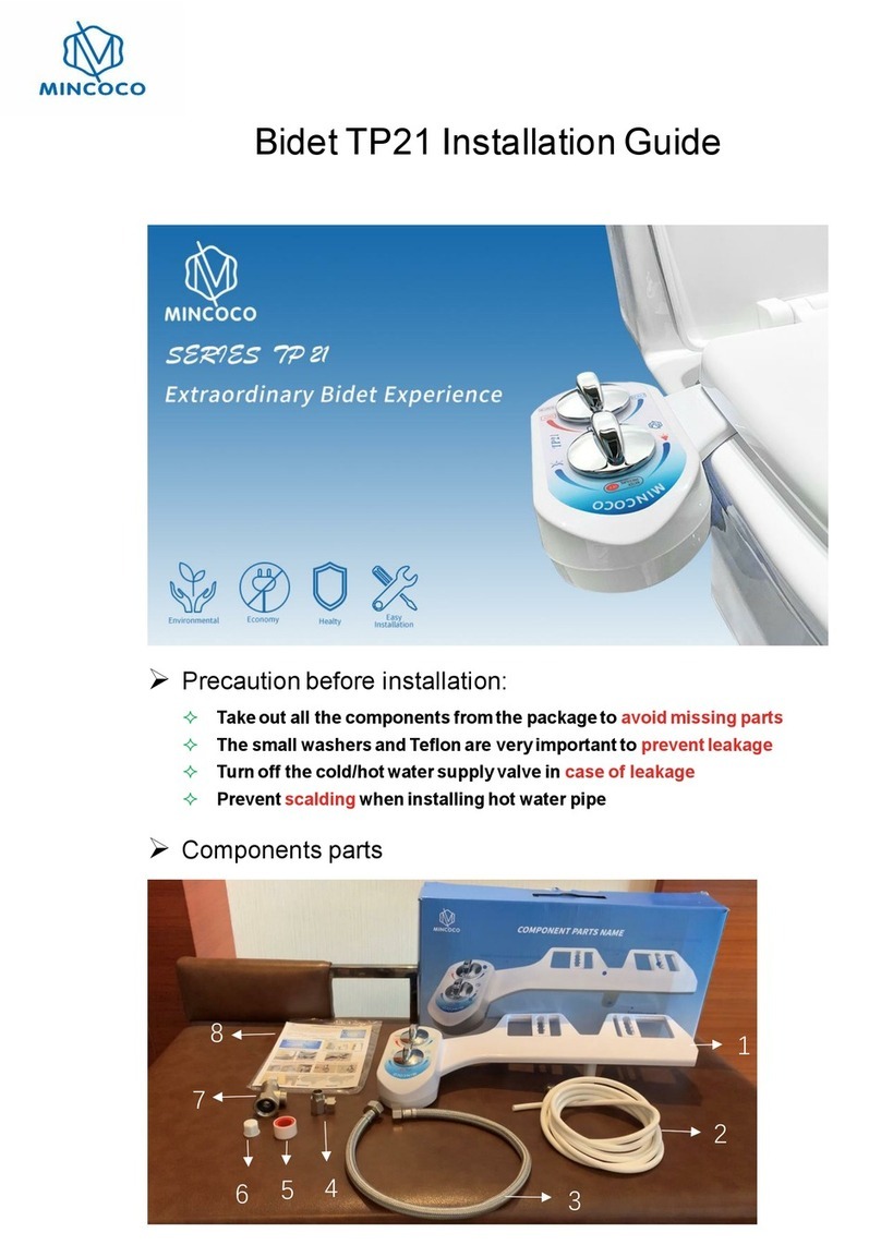 MINCOCO TP 21 installation guide MINCOCO TP 21 installation guide
