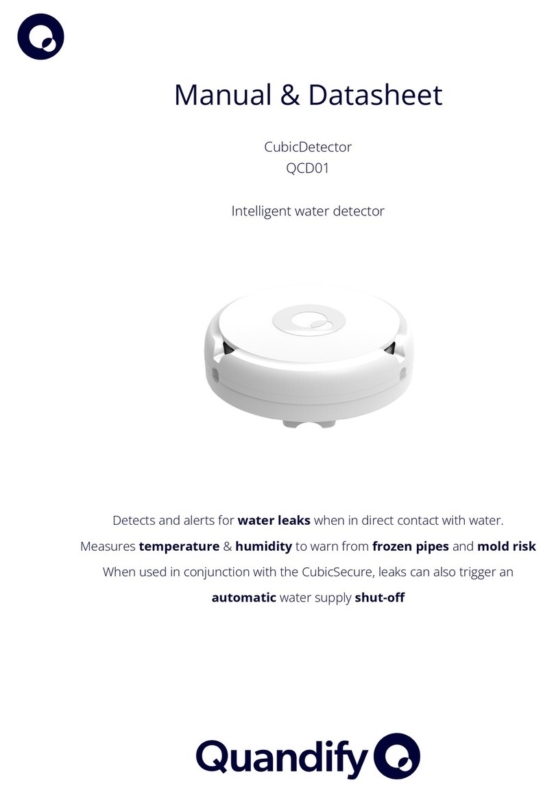 Quandify CubicDetector QCD01 User manual