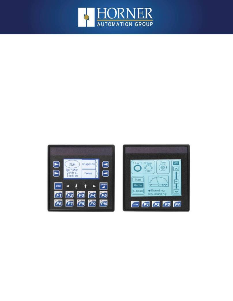 HORNER XLE user manual
