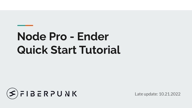 FIBERPUNK Node Pro Ender Quick start tutorial