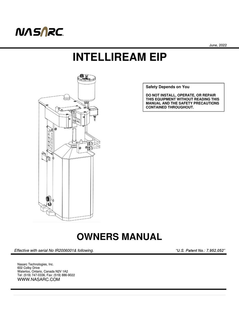 Nasarc INTELLIREAM EIP owner's manual