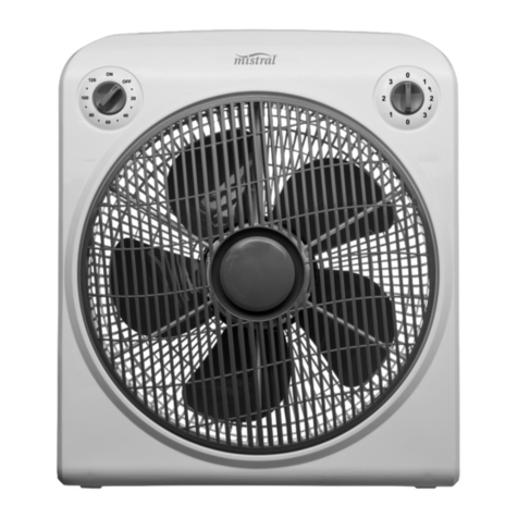 Mistral MBF30 User manual