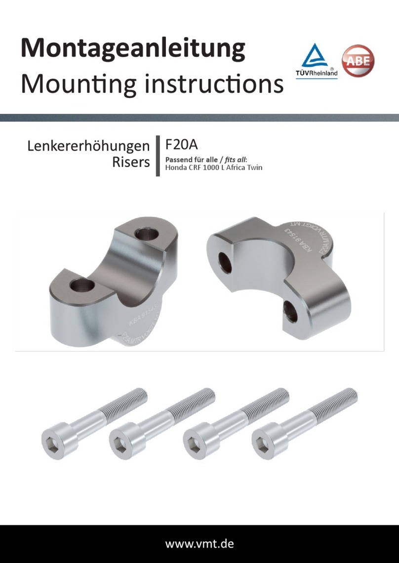 VMT F20A User manual
