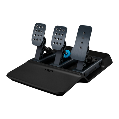 Logitech PRO RACING PEDALS User manual