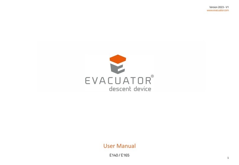 Evacuator E140 user manual