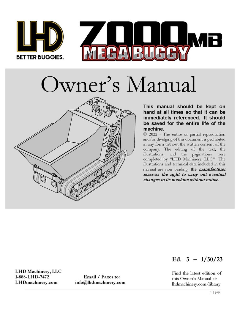 LHD 7000MB Mega Buggy owner's manual