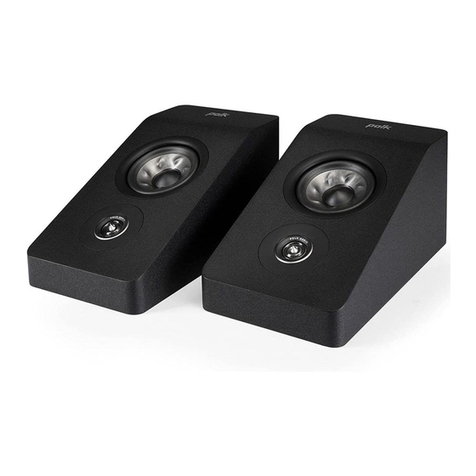 Polk Mono Reserve R900 User manual