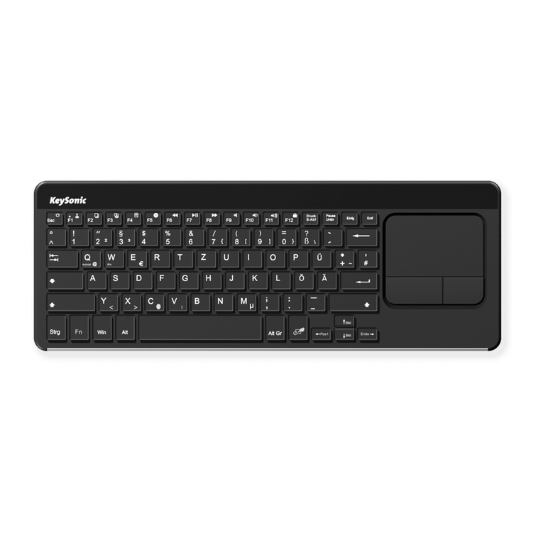 KeySonic KSK-5220BT User manual