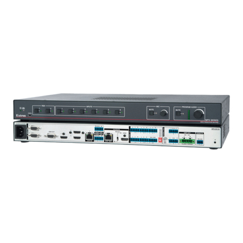 Extron electronics MPS 602 Setup guide