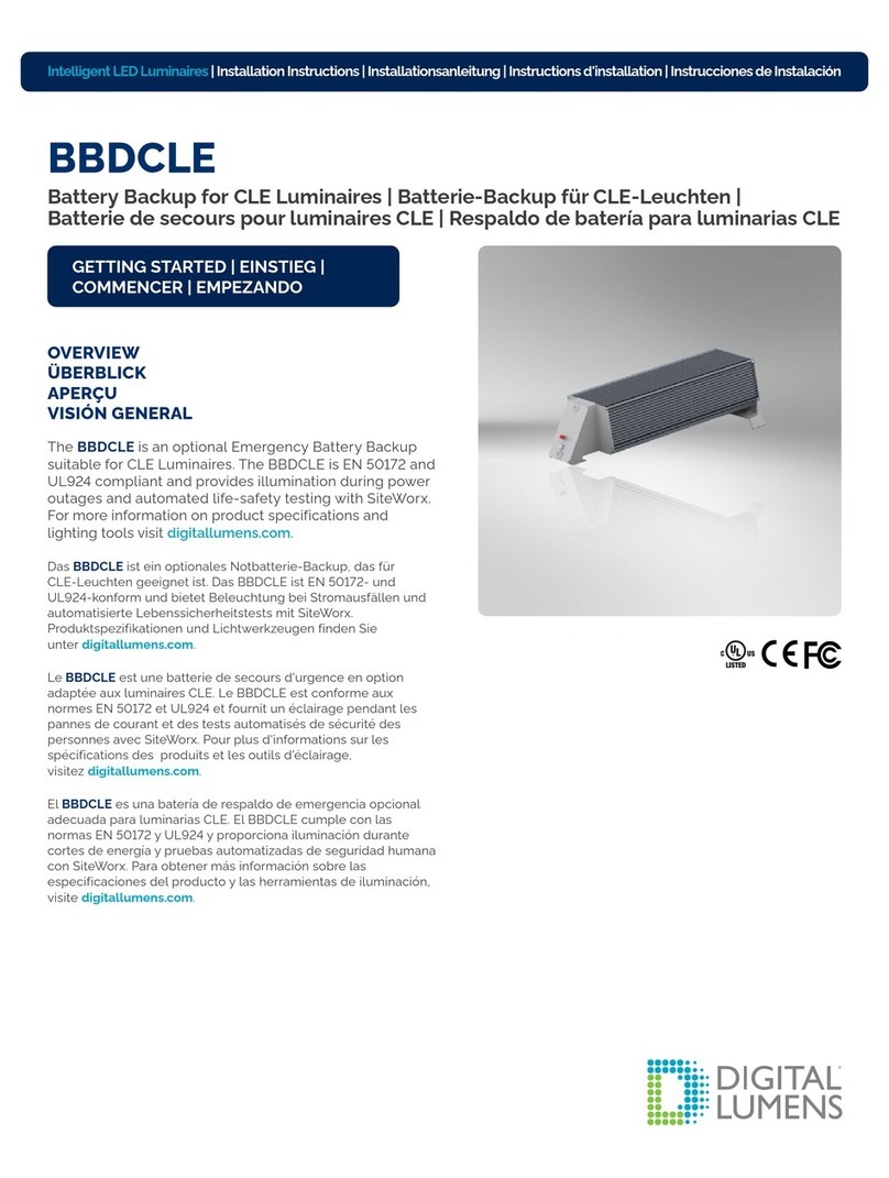 Digital Lumens BBDCLE User manual