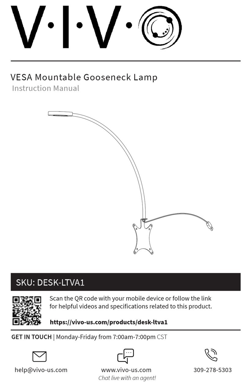 Vivo DESK-LTVA1 instruction manual