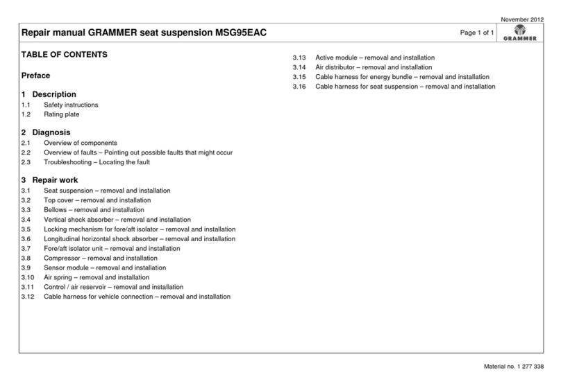Grammer MSG95EAC Repair manual