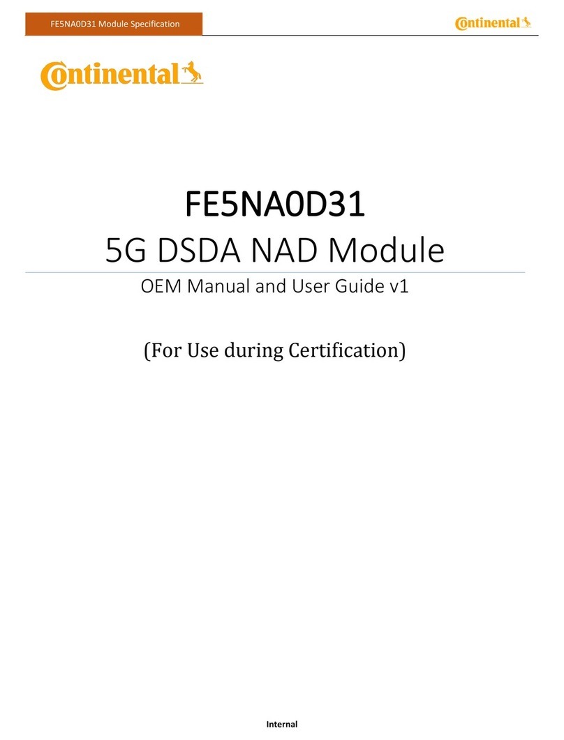 Continental Refrigerator FE5NA0D31 Manual and user guide