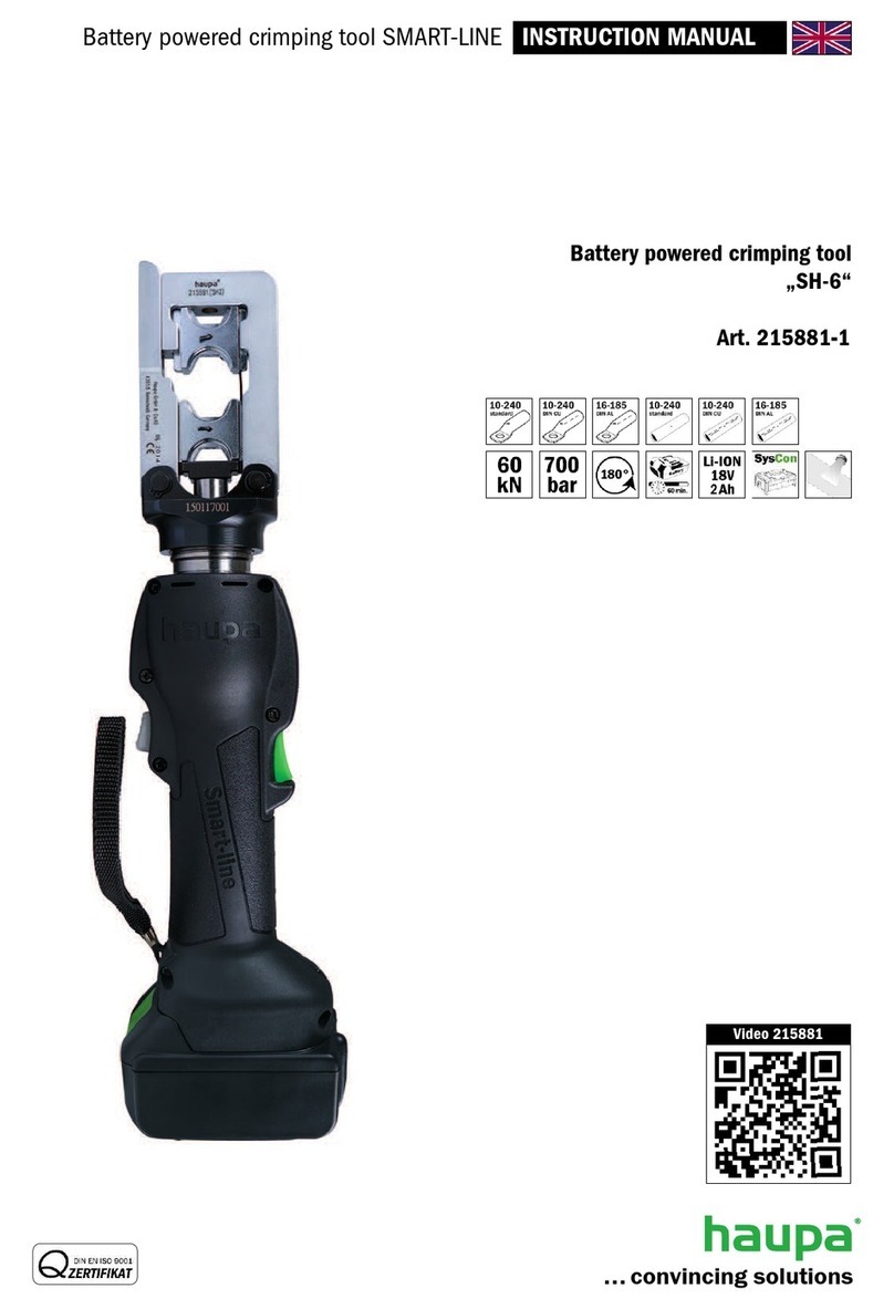 haupa SMART-LINE SH-6 instruction manual