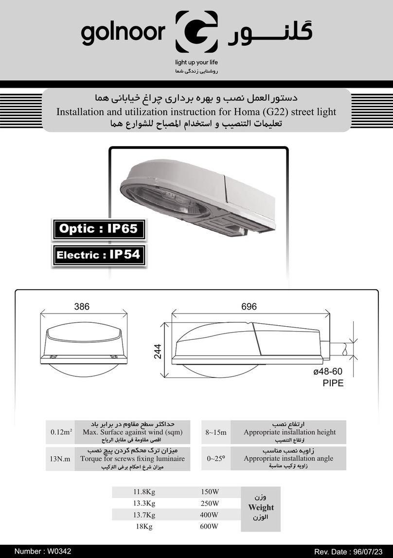 Golnoor Homa G22 User manual