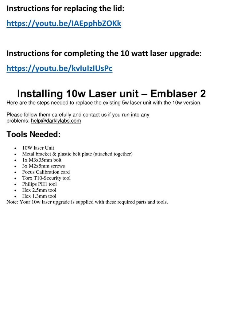 Darkly Labs Emblaser 2 Installing