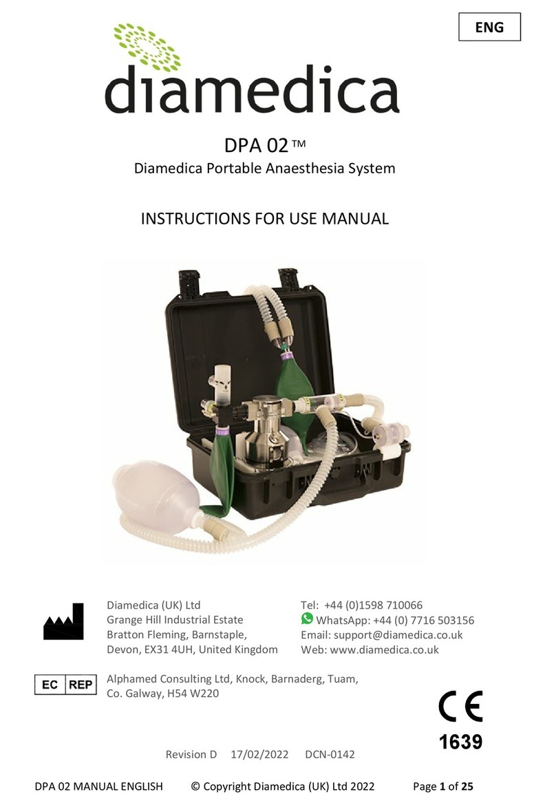 Diamedica DPA 02 Instructions for use manual Diamedica DPA 02 Instructions for use manual