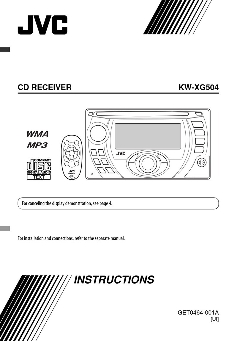 JVC KW-XG504 User manual
