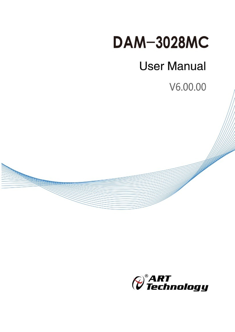 ART Technology Development DAM-3028MC user manual