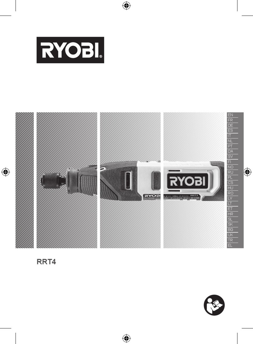 Ryobi RRT4 manual