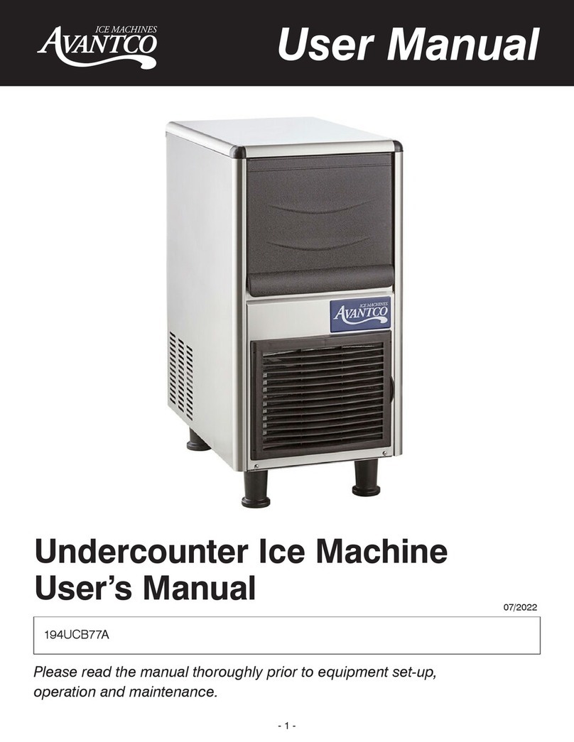 Avantco 194UCB77A user manual