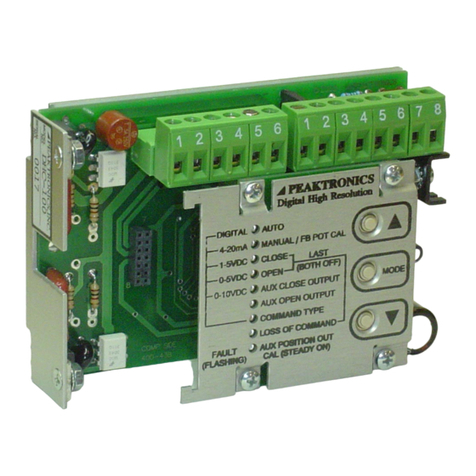 Peaktronics DHC Series User manual